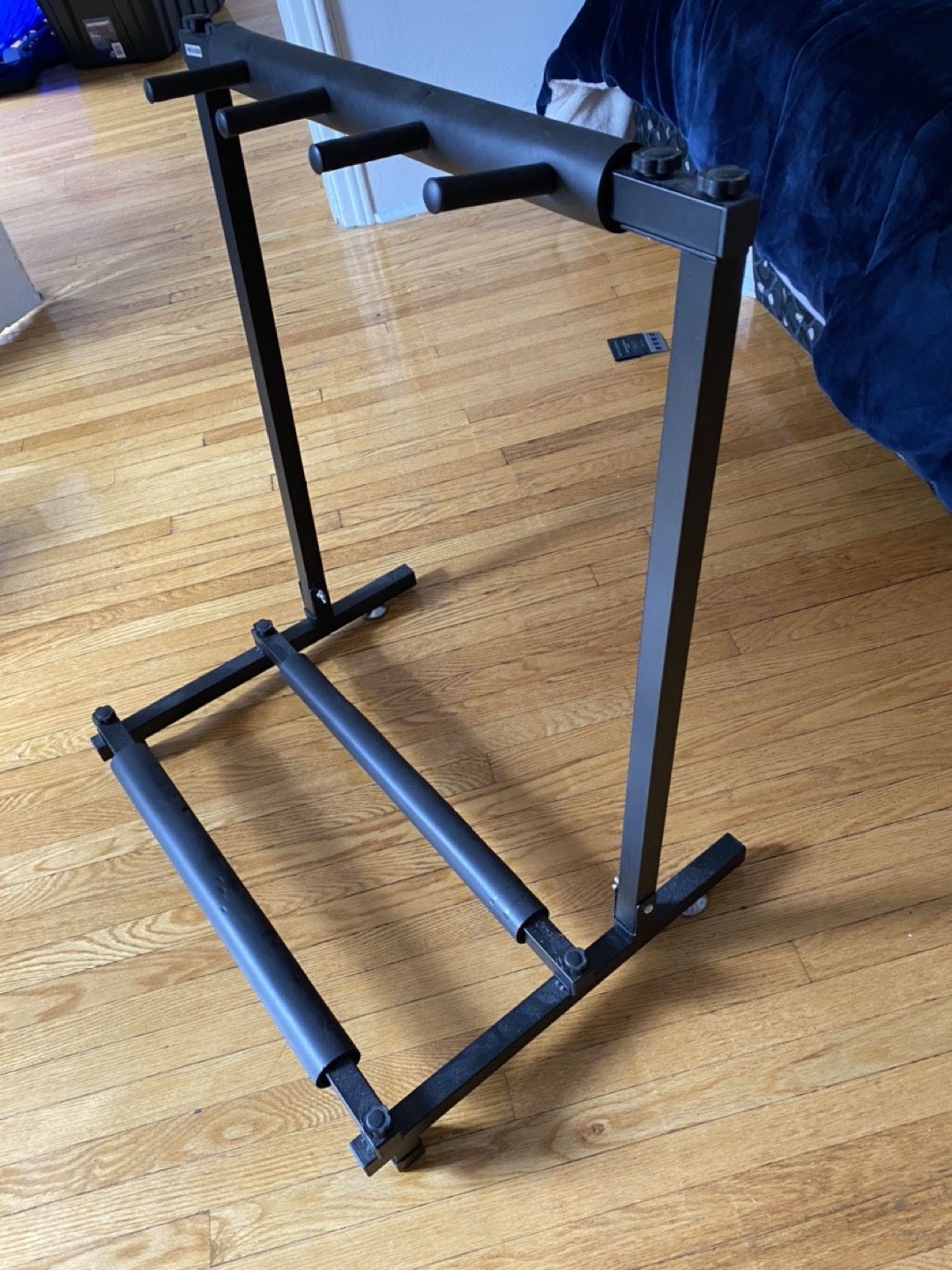 Guitar rack Stand 3 guitar’s foldable - photo 2