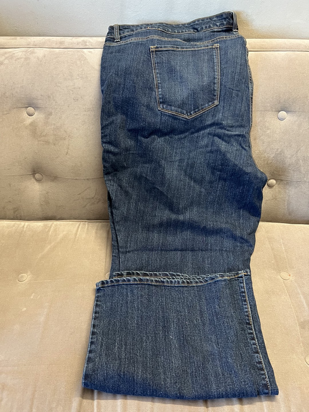 Old Navy Boot-Cut Jeans, plus size 30. Lot of 2 image indicator(3)