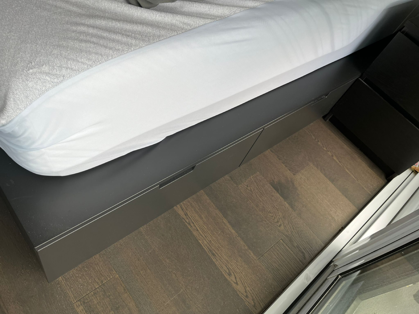 IKEA bed frame with storage - photo 5