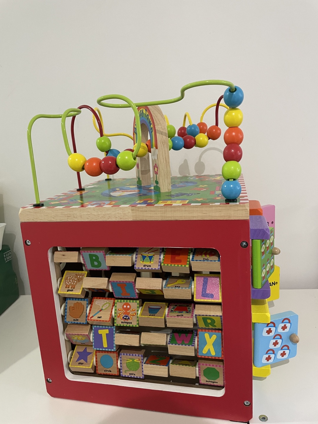 My busy town wooden activity cube - photo 2