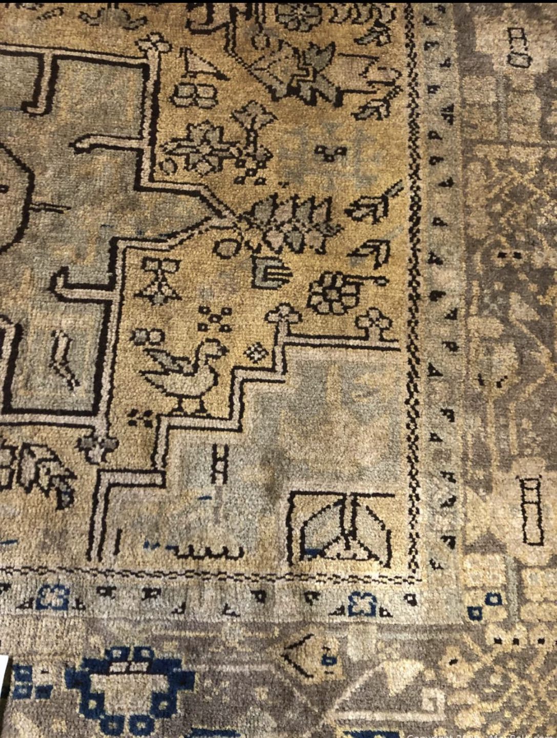 Handcrafted 100% Wool Persian Carpet image indicator(4)
