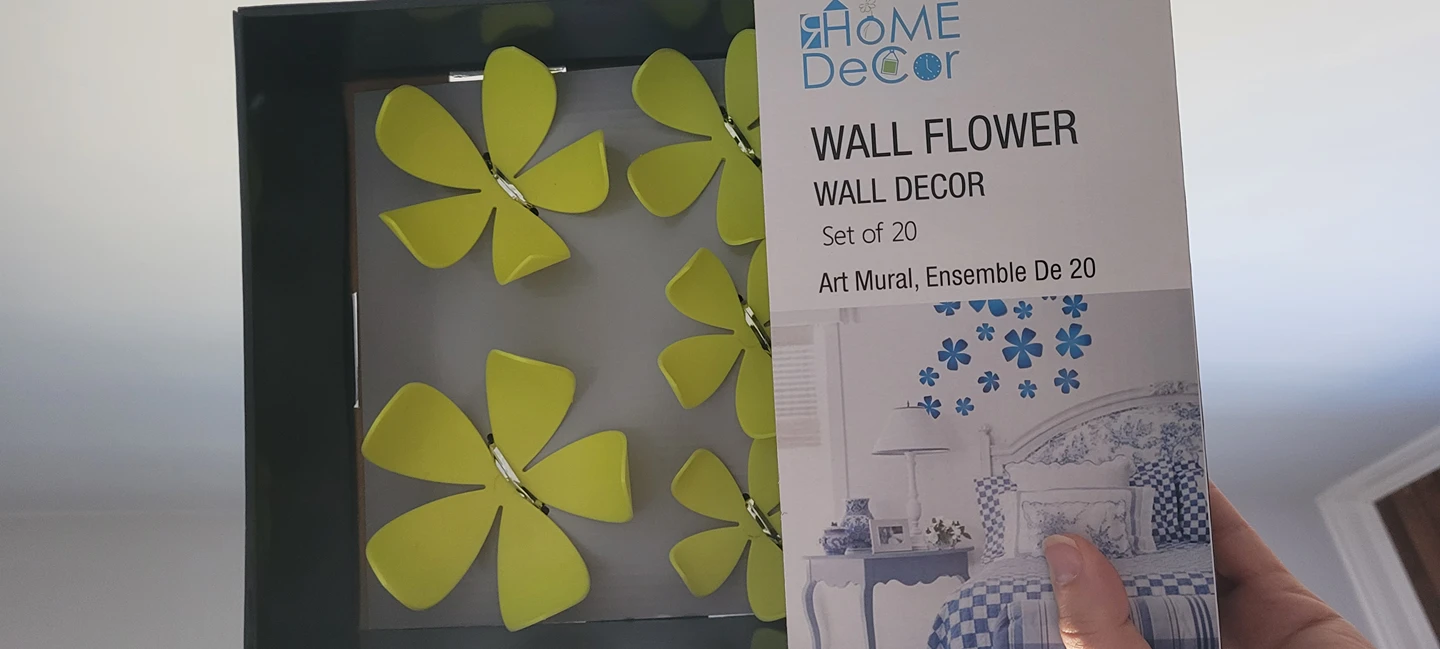 Wall Sticker 3D flowers