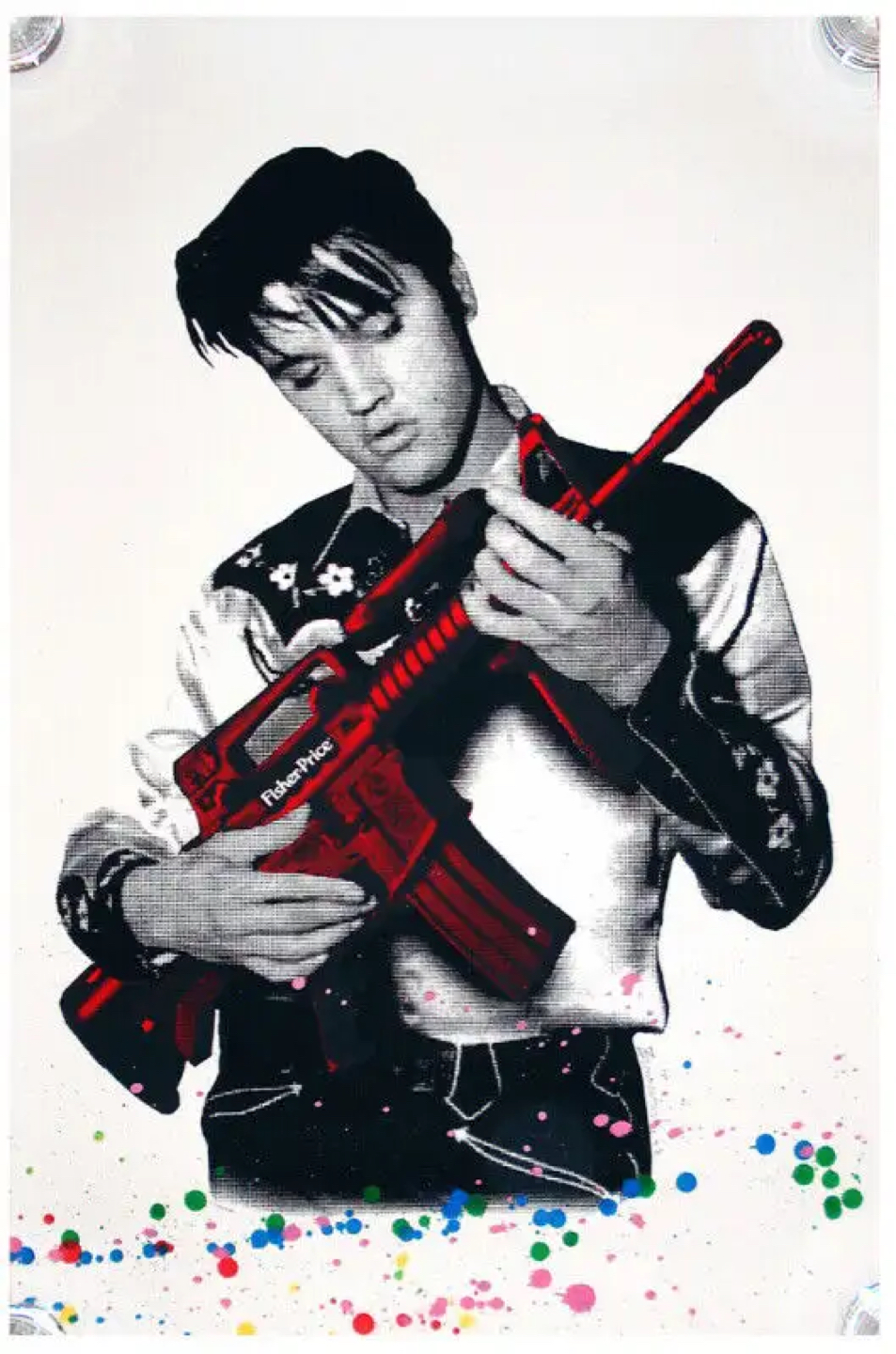 2 Signed Mr Brainwash Artworks thumbnail