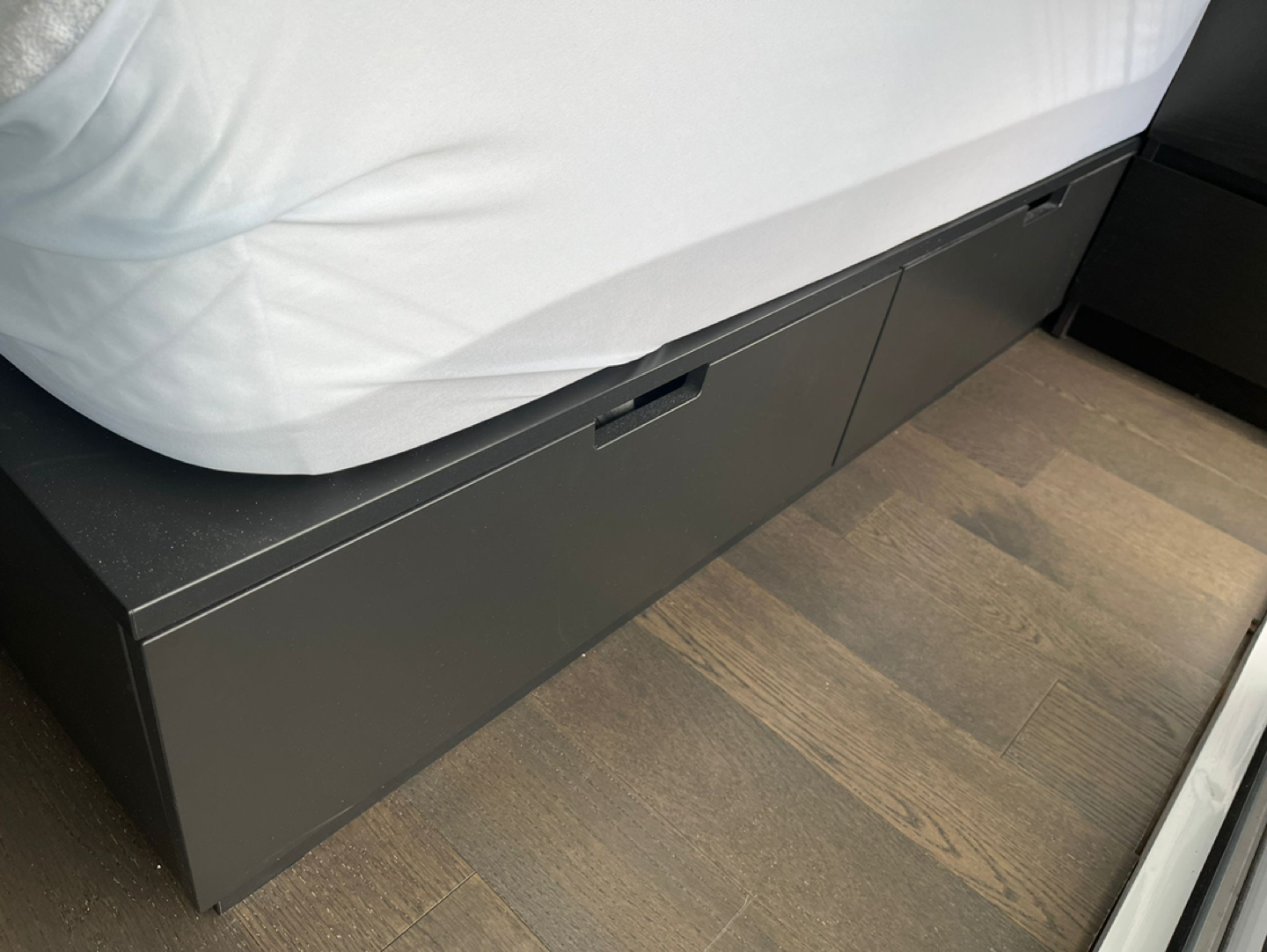 IKEA bed frame with storage - photo 4