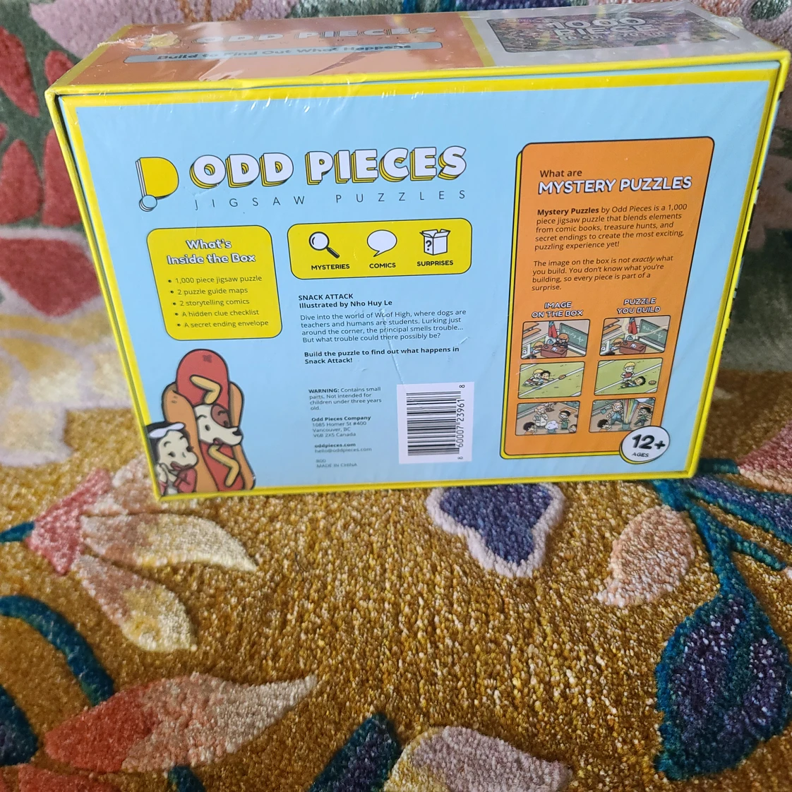 BNIB- ODD PIECES 1000 pcs puzzle. image indicator(2)
