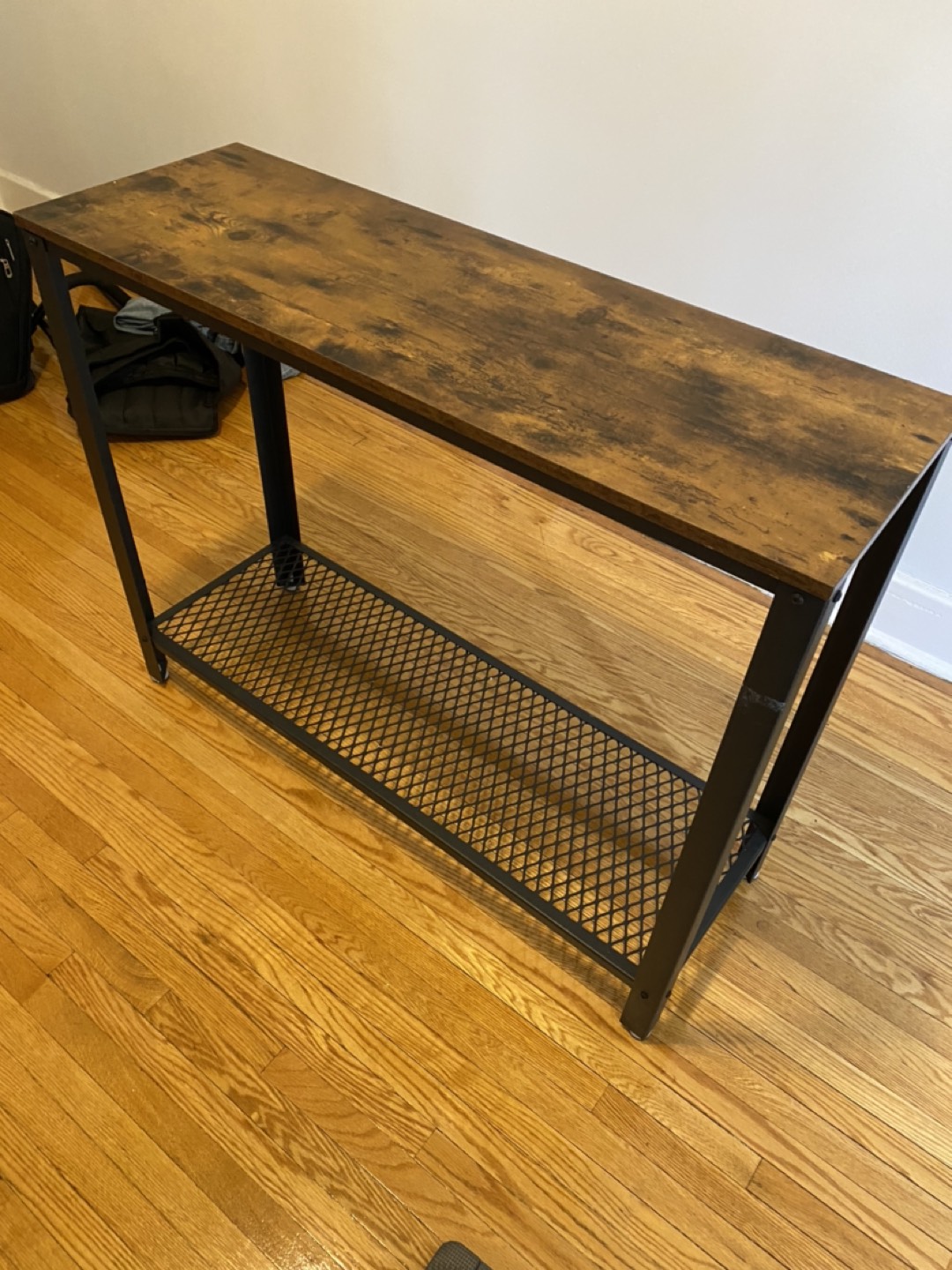 Vasagle Counter Side Table high Top wood TV Kitchen