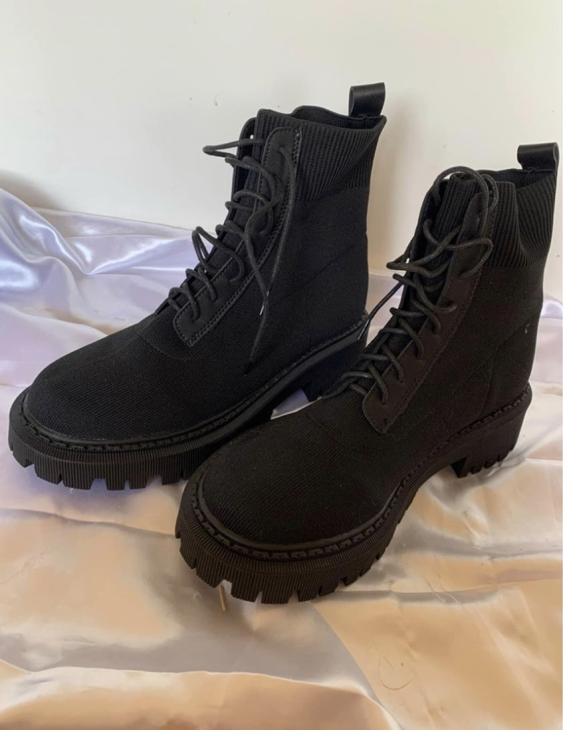 Comfortable combat booties thumbnail