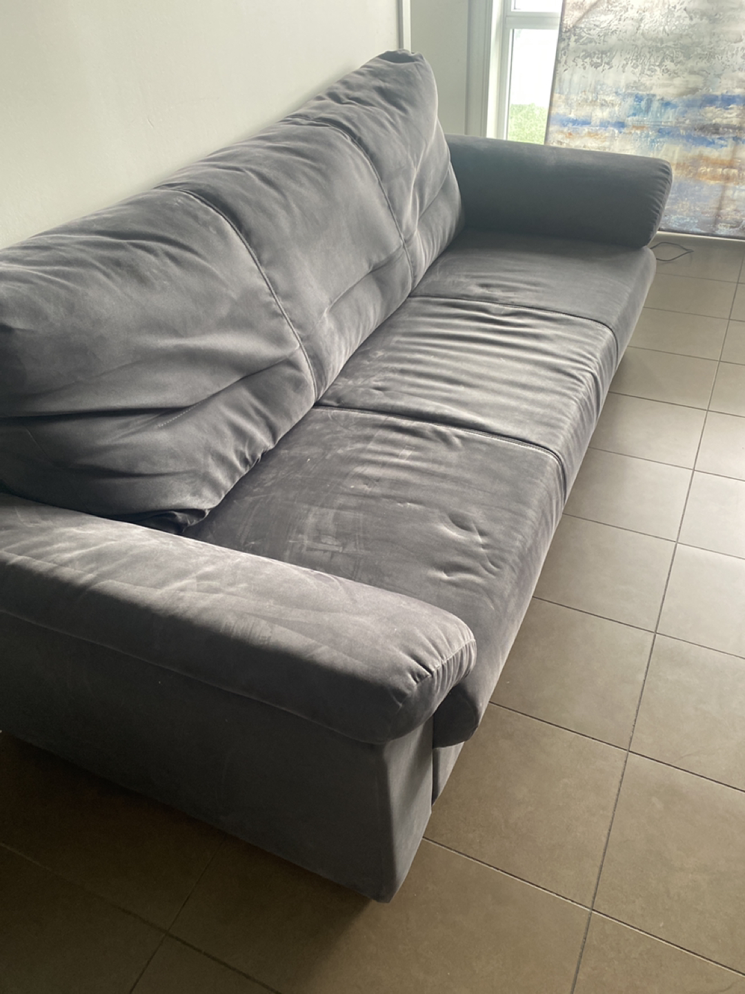 Sofa dark grey - photo 3