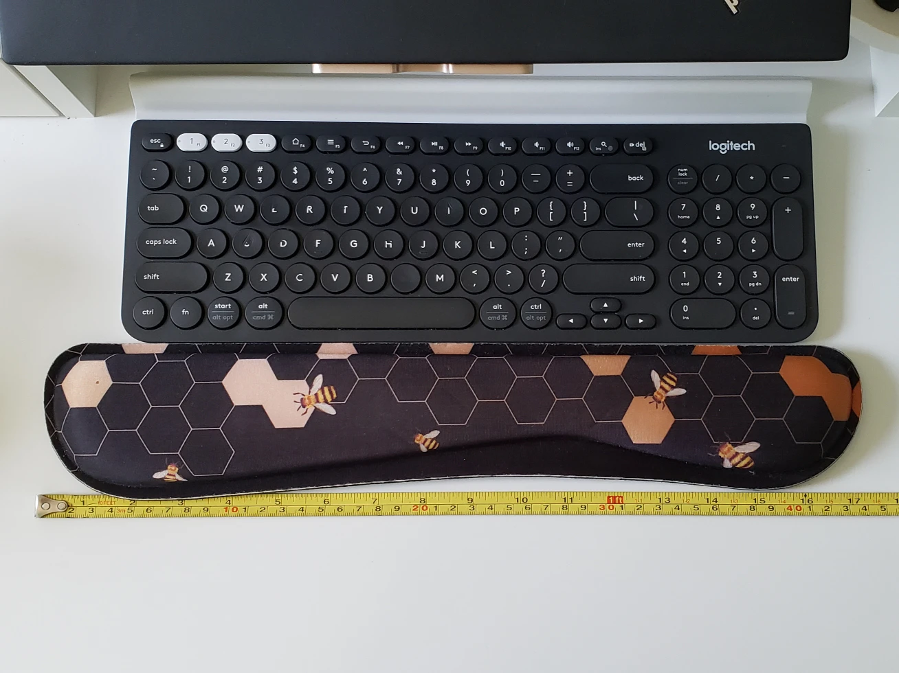 Ergonomic Keyboard Wrist Rest Pad, Memory Foam image indicator(2)