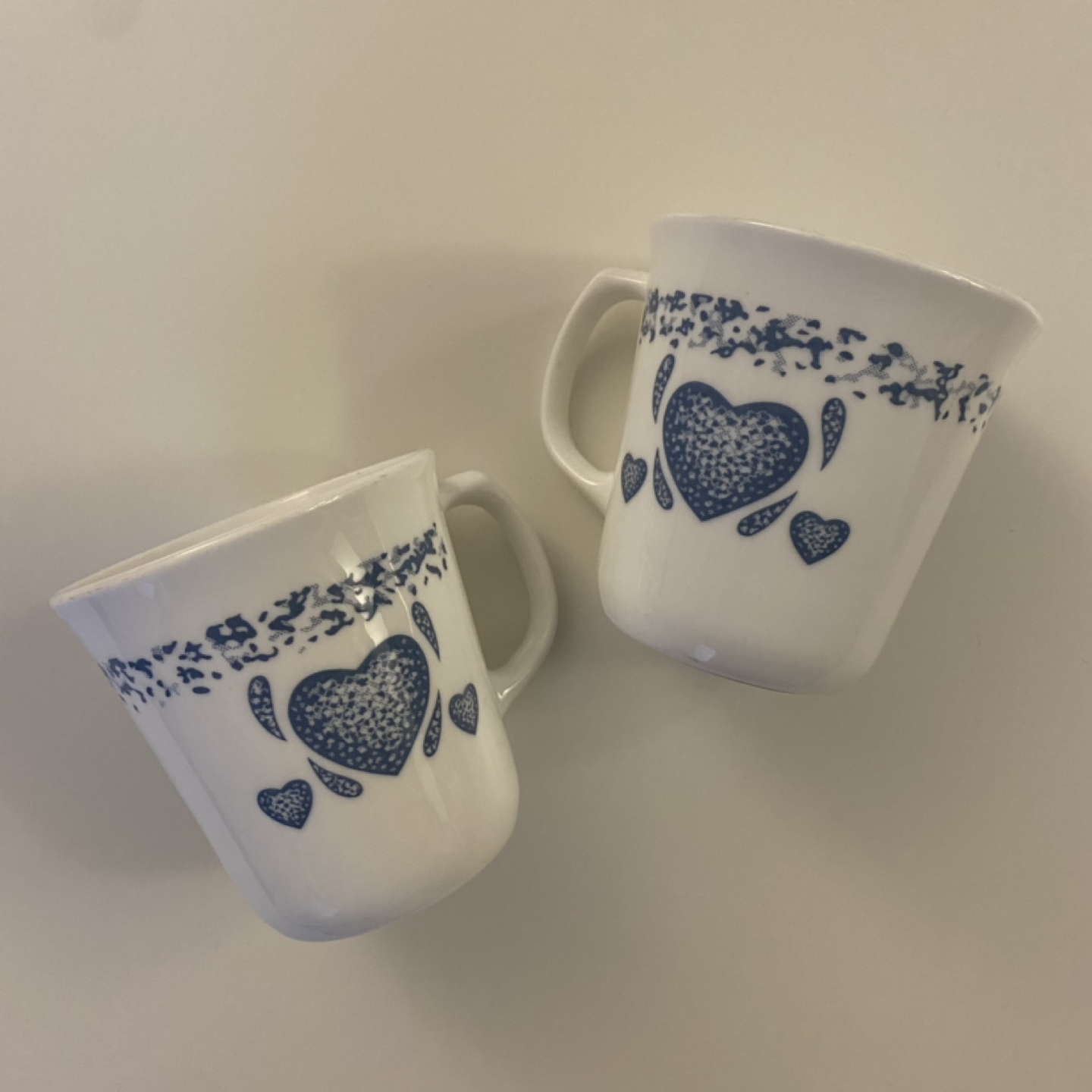 Two set of glass cup #freecycle thumbnail