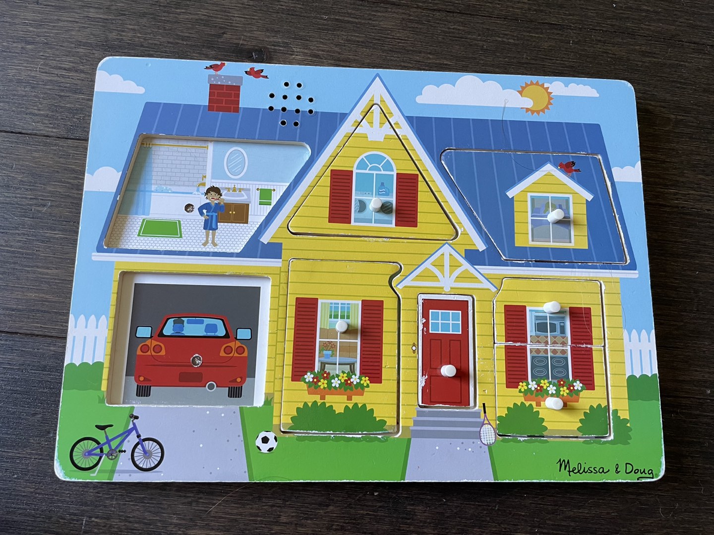 Melissa and Doug wooden puzzles - photo 2