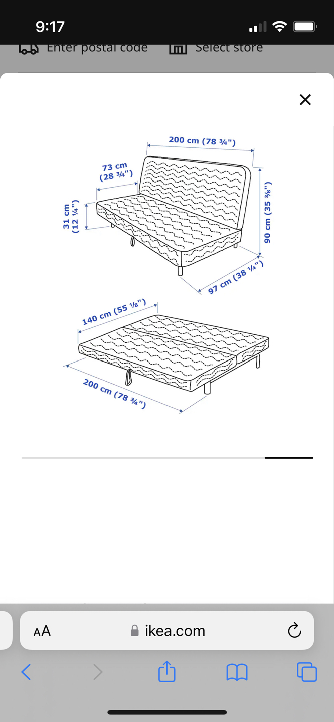 IKEA futon - photo 3