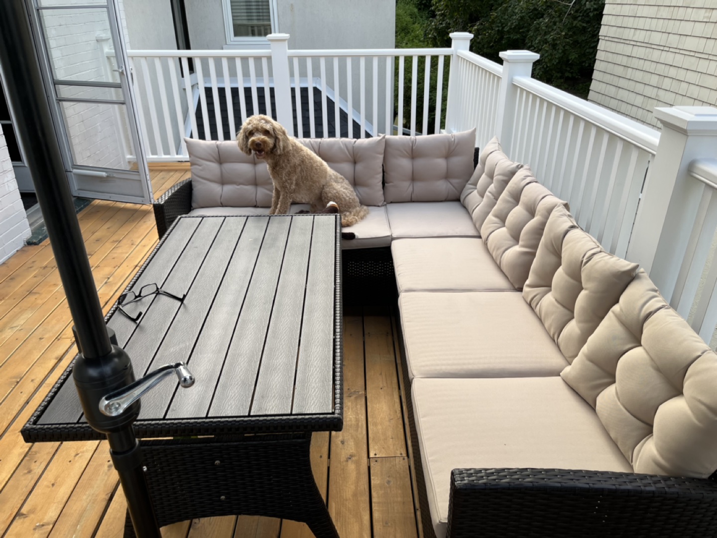 Patio Set (Sectional and Table) - photo 2
