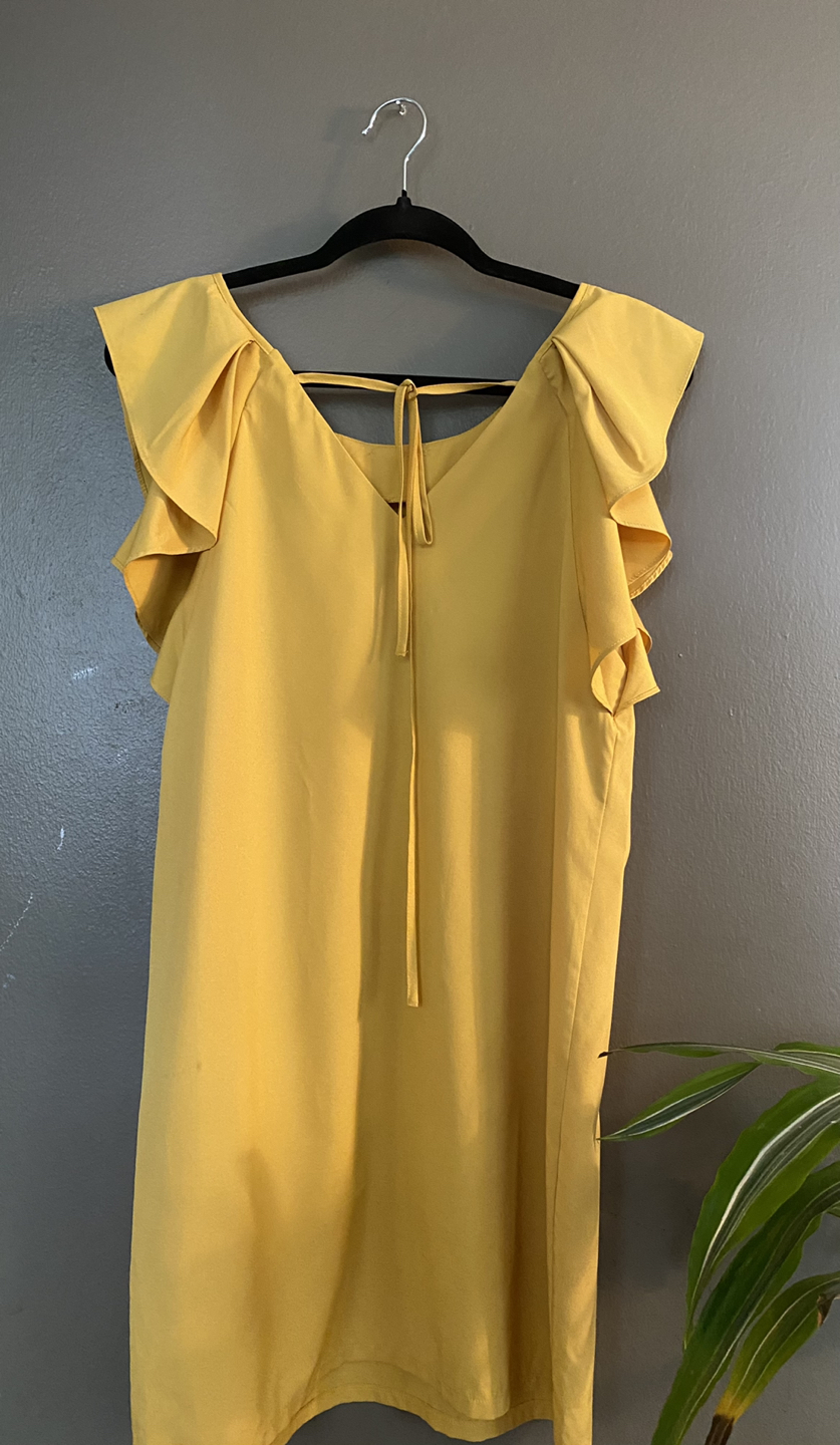 Like New - Molly Bracken Mustard Dress image indicator(6)