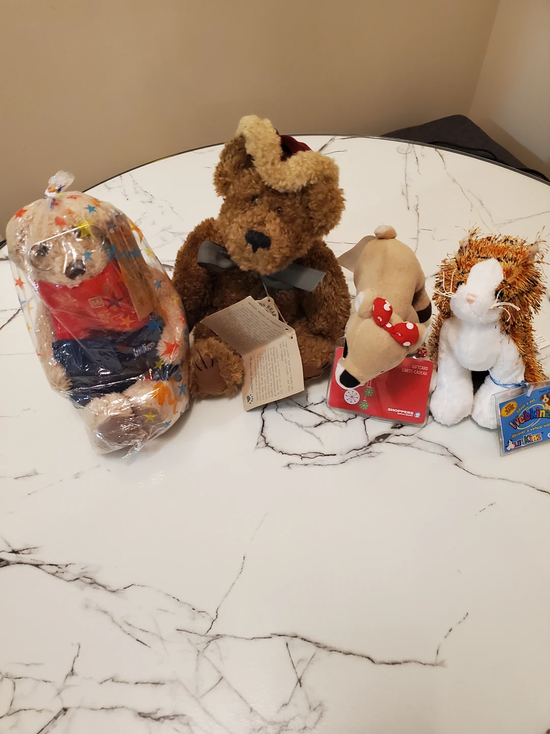 Brand NEW Gift Bears/Toys-Giftcard holders, w/ Tags