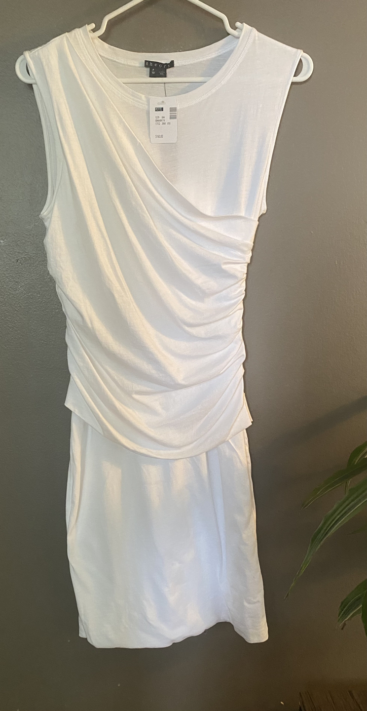 Theory Ruched T shirt dress- BNWT image indicator(7)