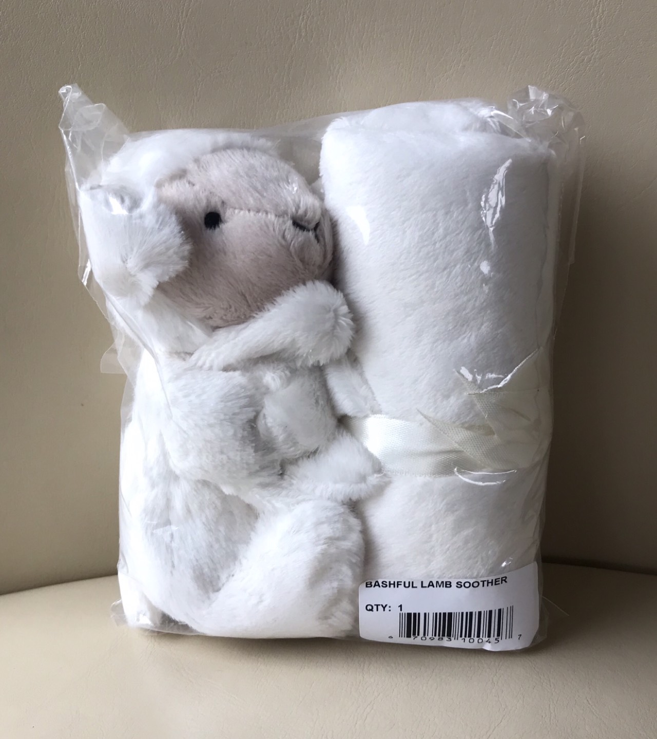 Jellycat Bashful Lamb New Factory Sealed Machine Wash Plush NWT - photo 4