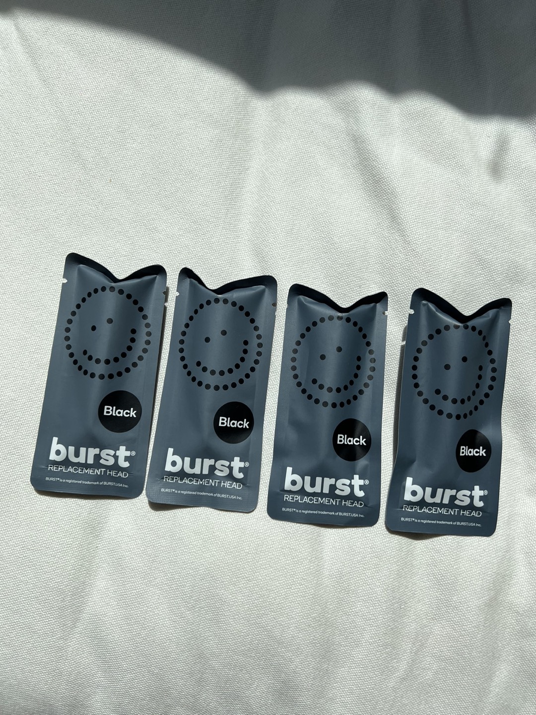 NEW Burst brush replacement head 4pcs