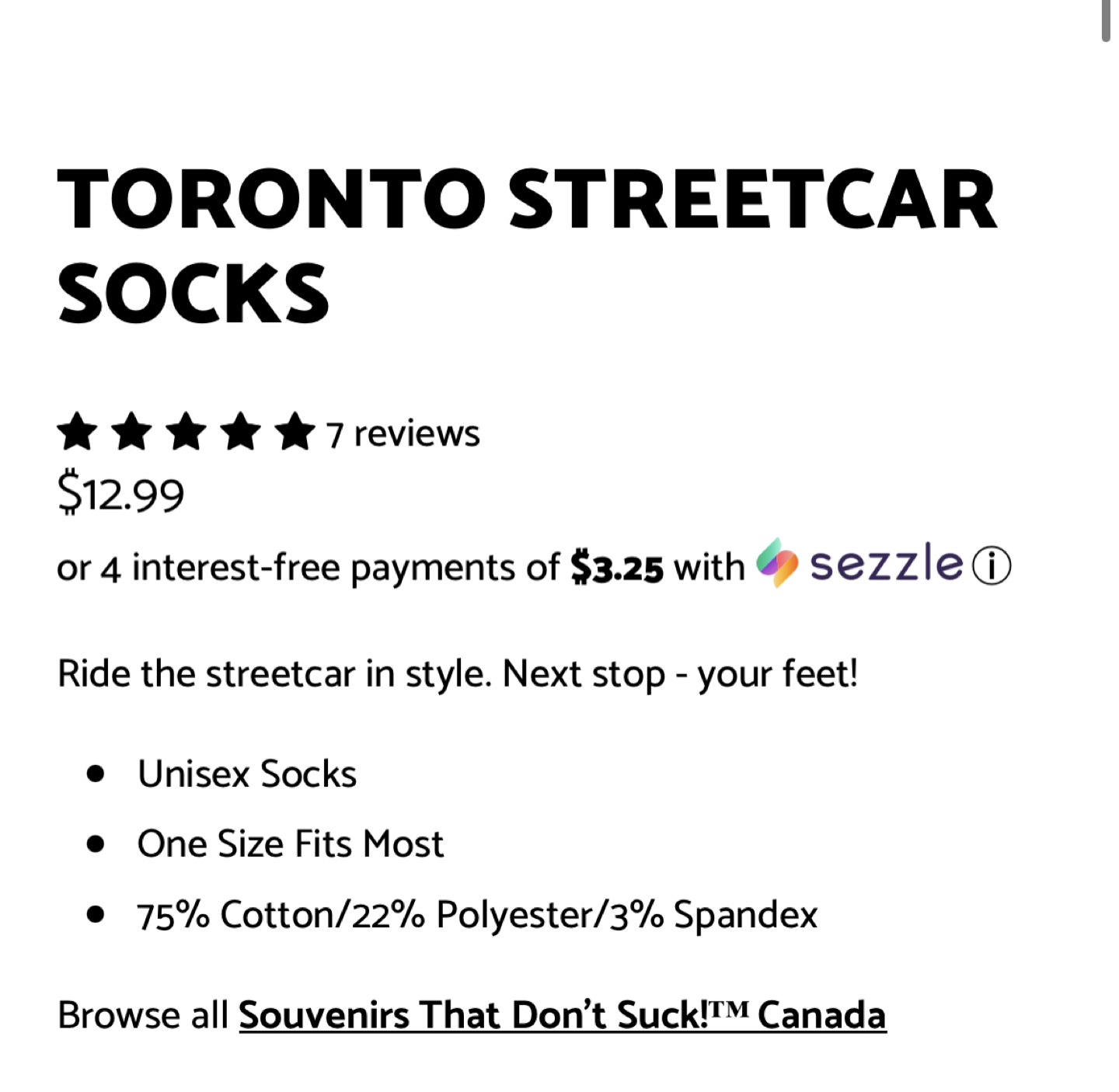 Toronto streetcar socks - photo 2