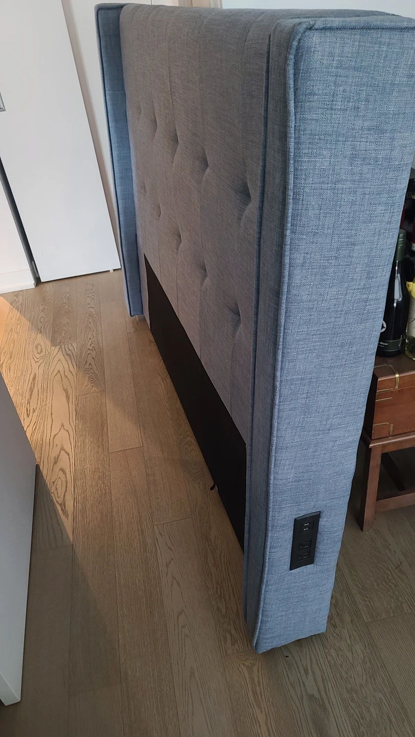 headboard, frame and boxspring - photo 3