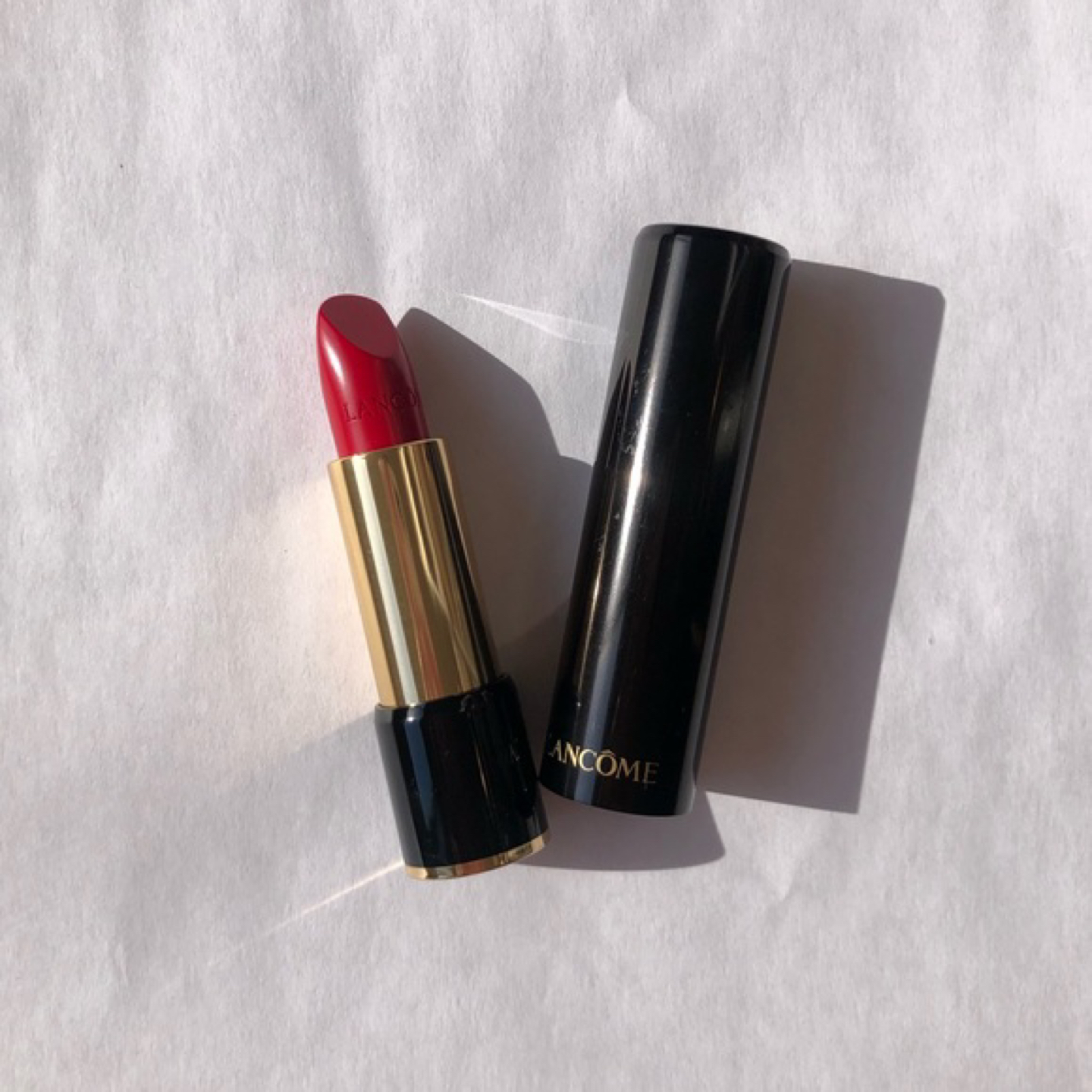 NEW Lancome L'absolu Rouge Lipstick in color 132 thumbnail