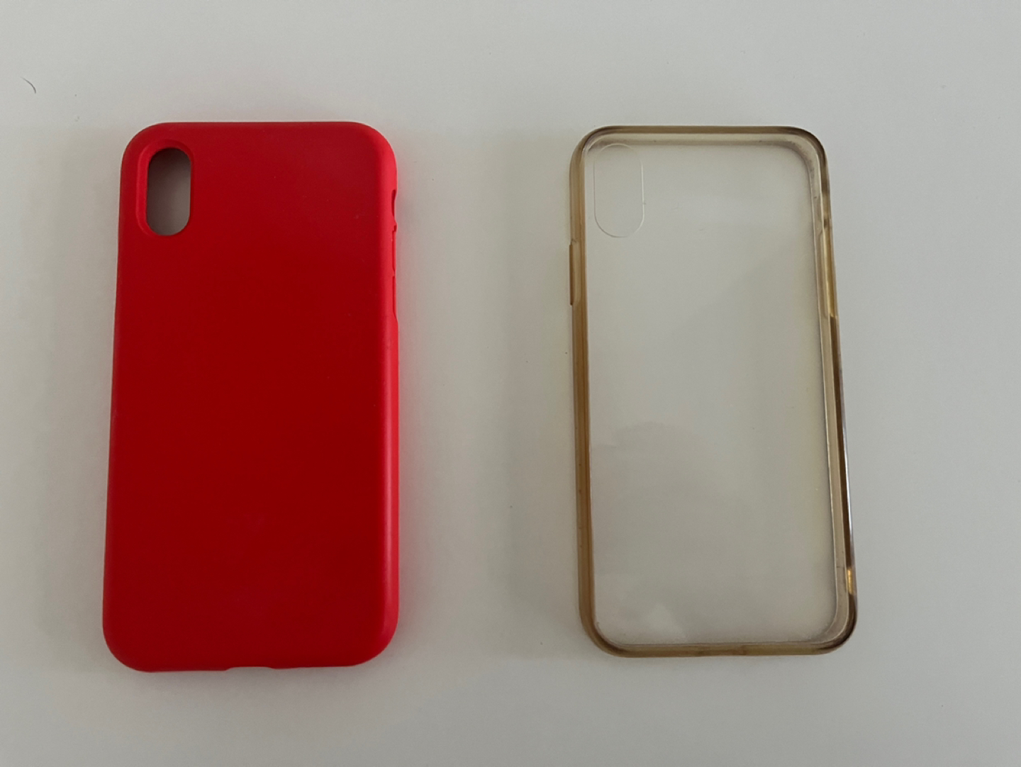 iPhone X/XS cases and iPhoneX box