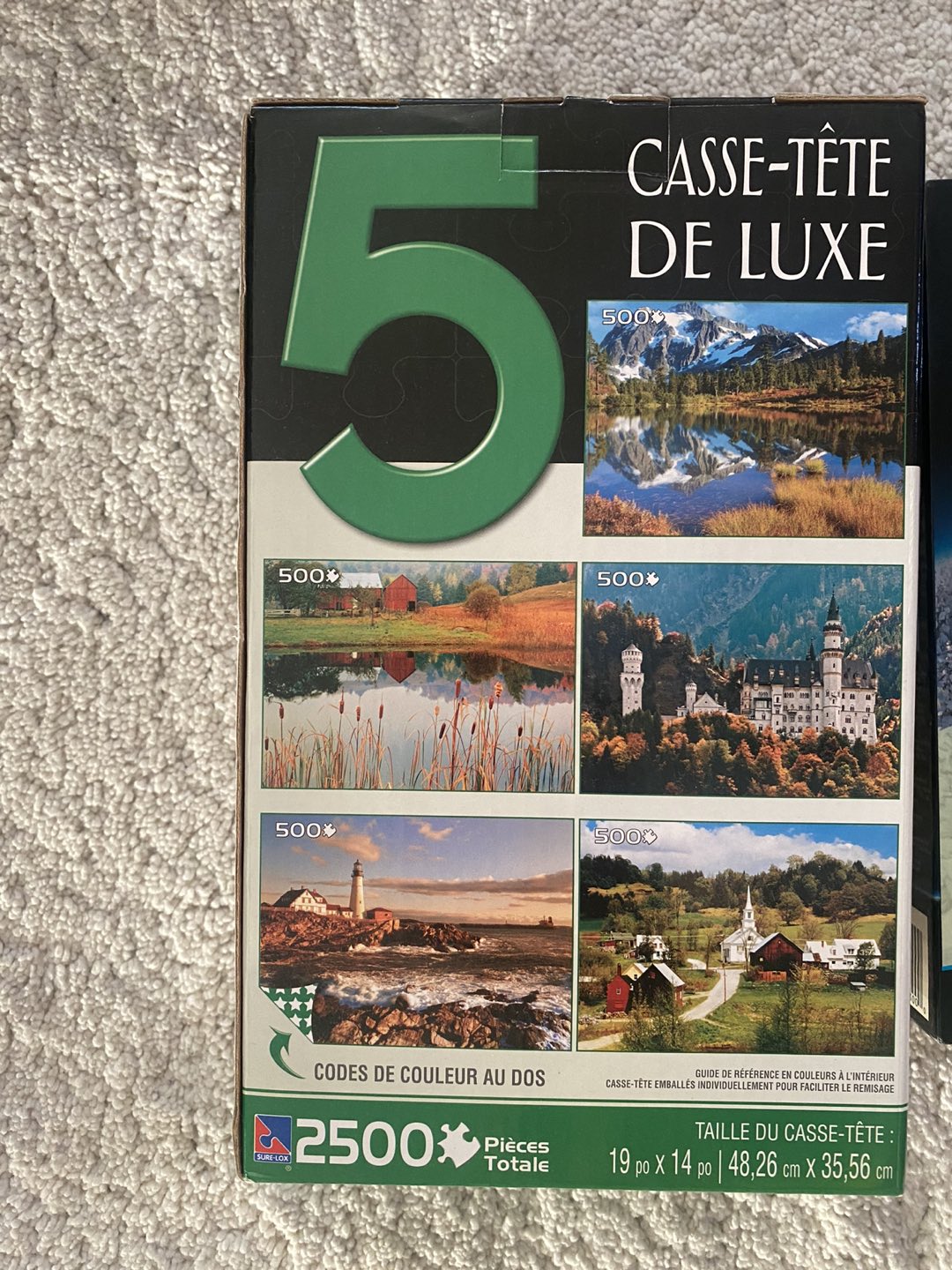 8 Jigsaw Puzzles, each puzzle 500 pieces image indicator(2)