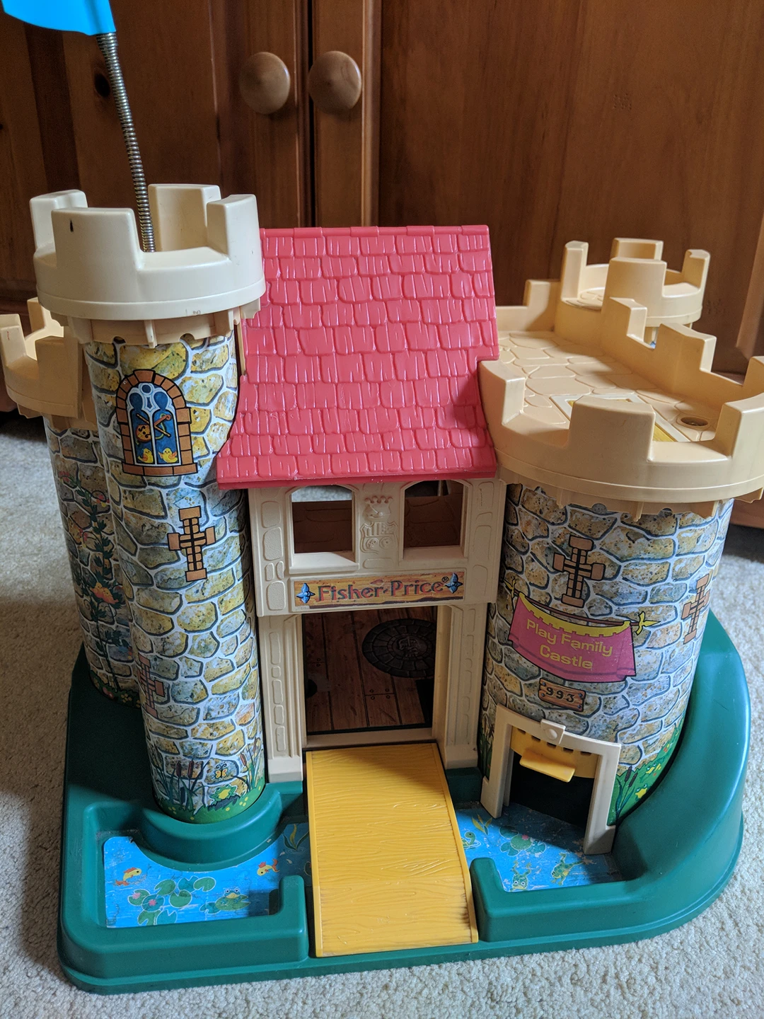 Vintage Fisher Price Play Family Castle playset from 1974 - photo 4