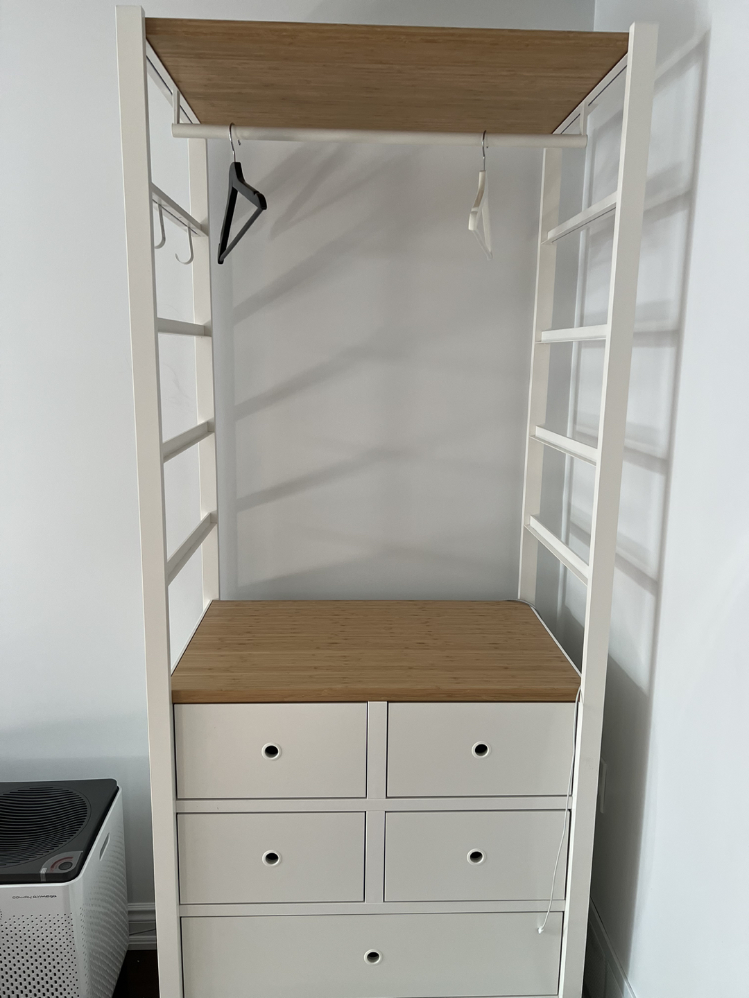 Great condition Wardrobe with draws installed