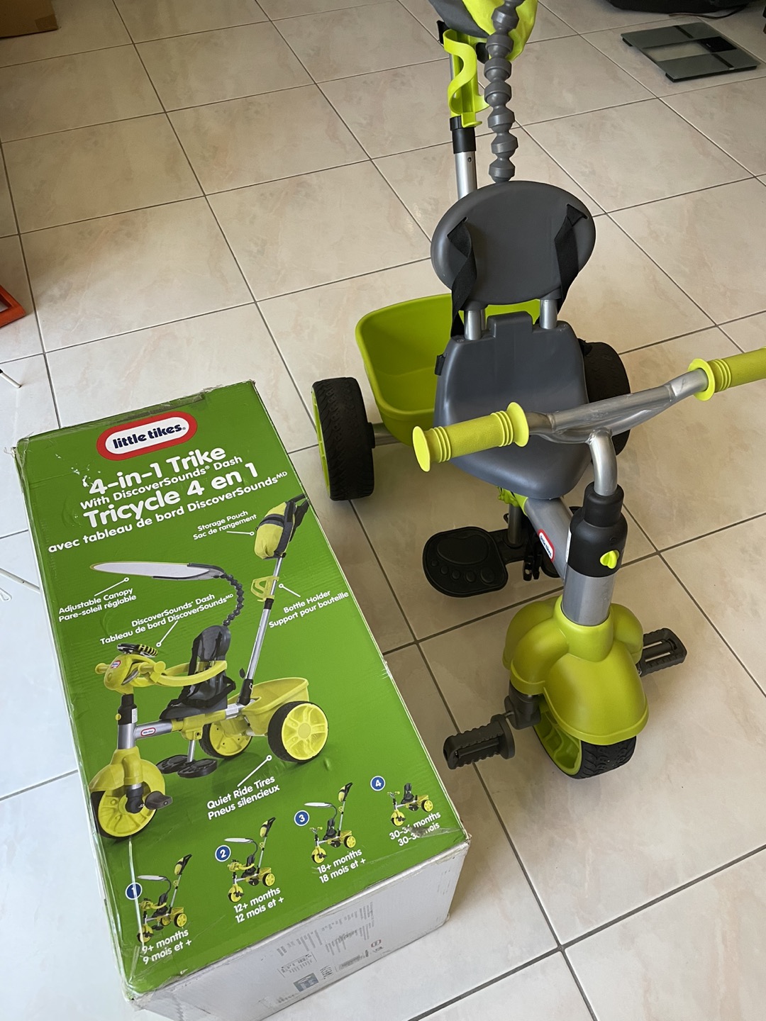 4-in1 Trike (green) - photo 4