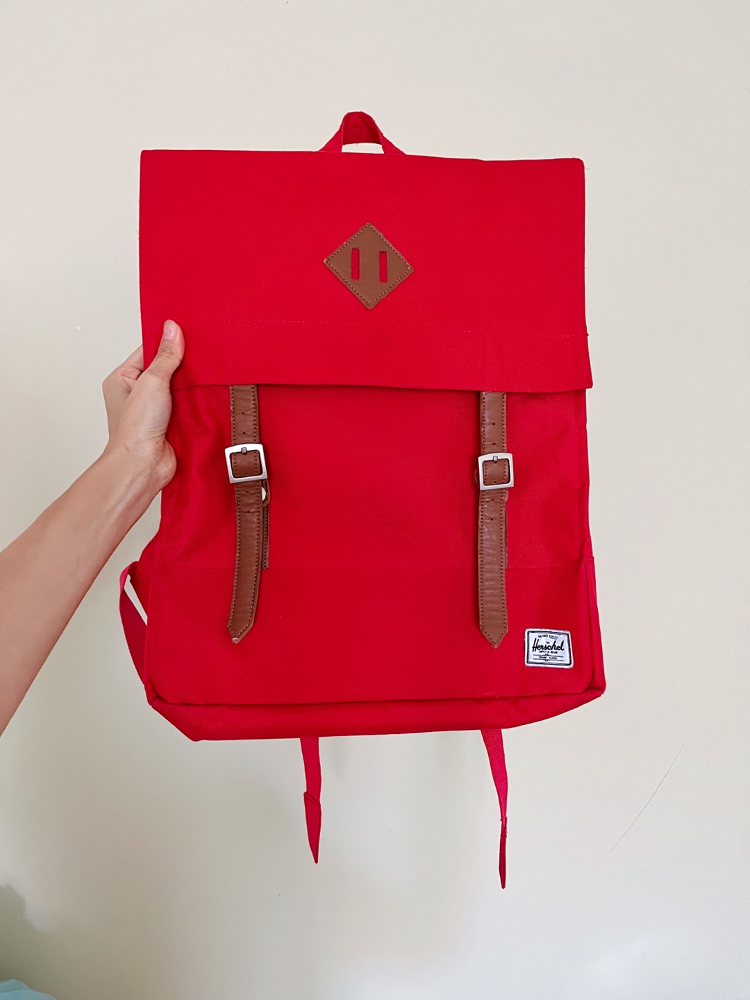 Herschel backpack, red thumbnail