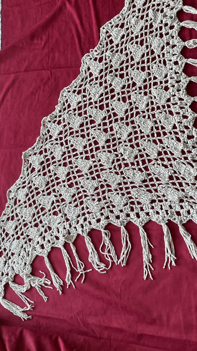 Crochet shawl💝 thumbnail