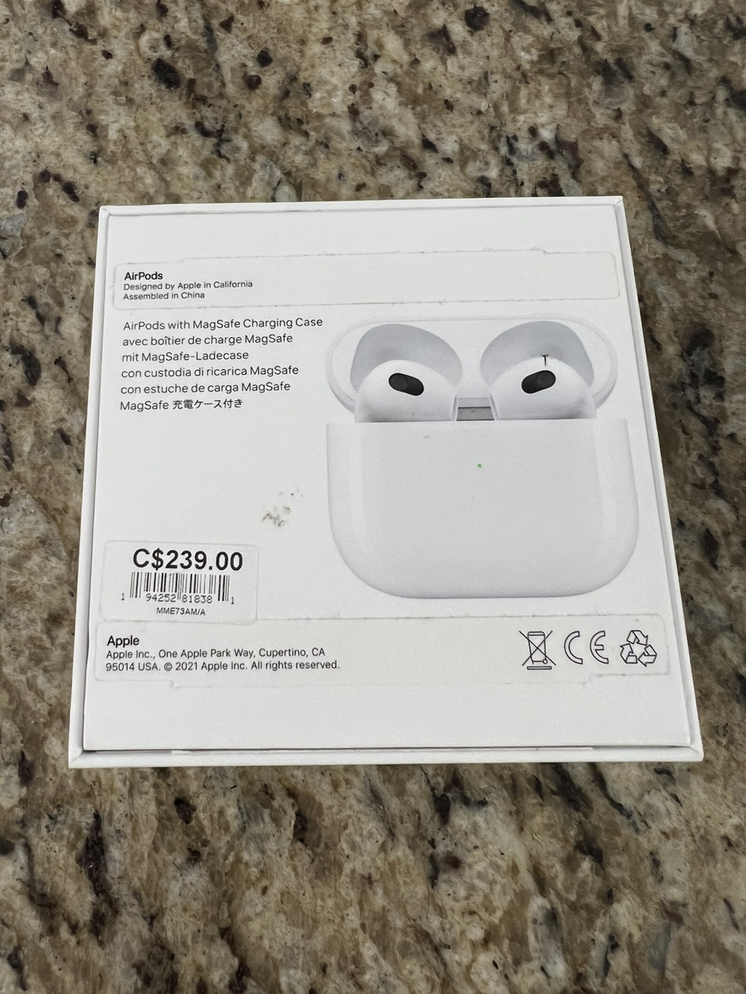 Apple AirPods 3rd generation - photo 4