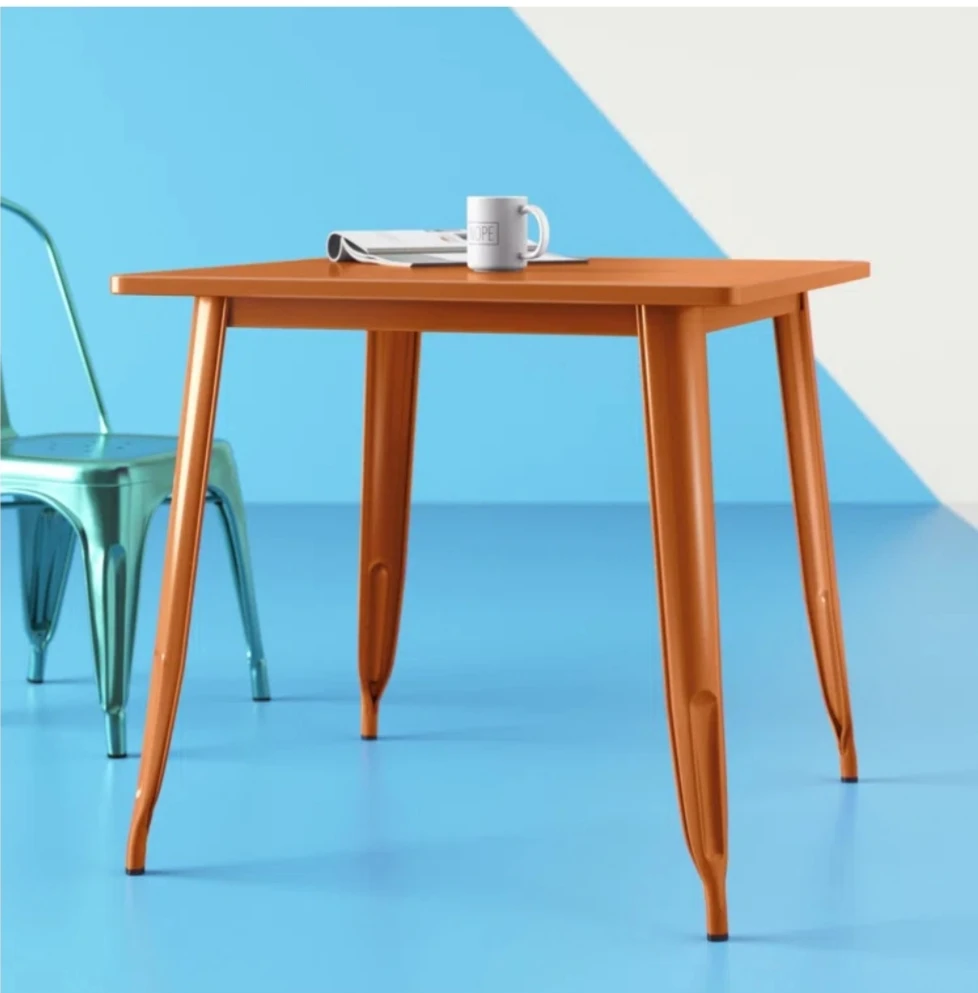 Dining Table - indoor outdoor copper metal
