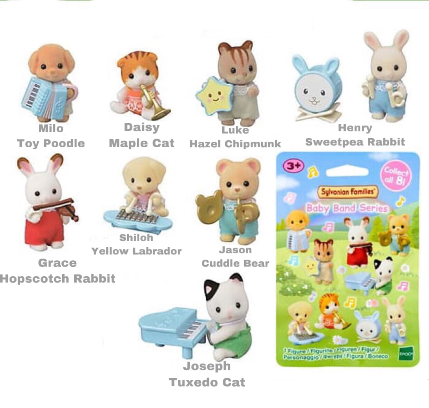 New Calico Critters Baby Band Blind Bag Series Trade & Sell - photo 2