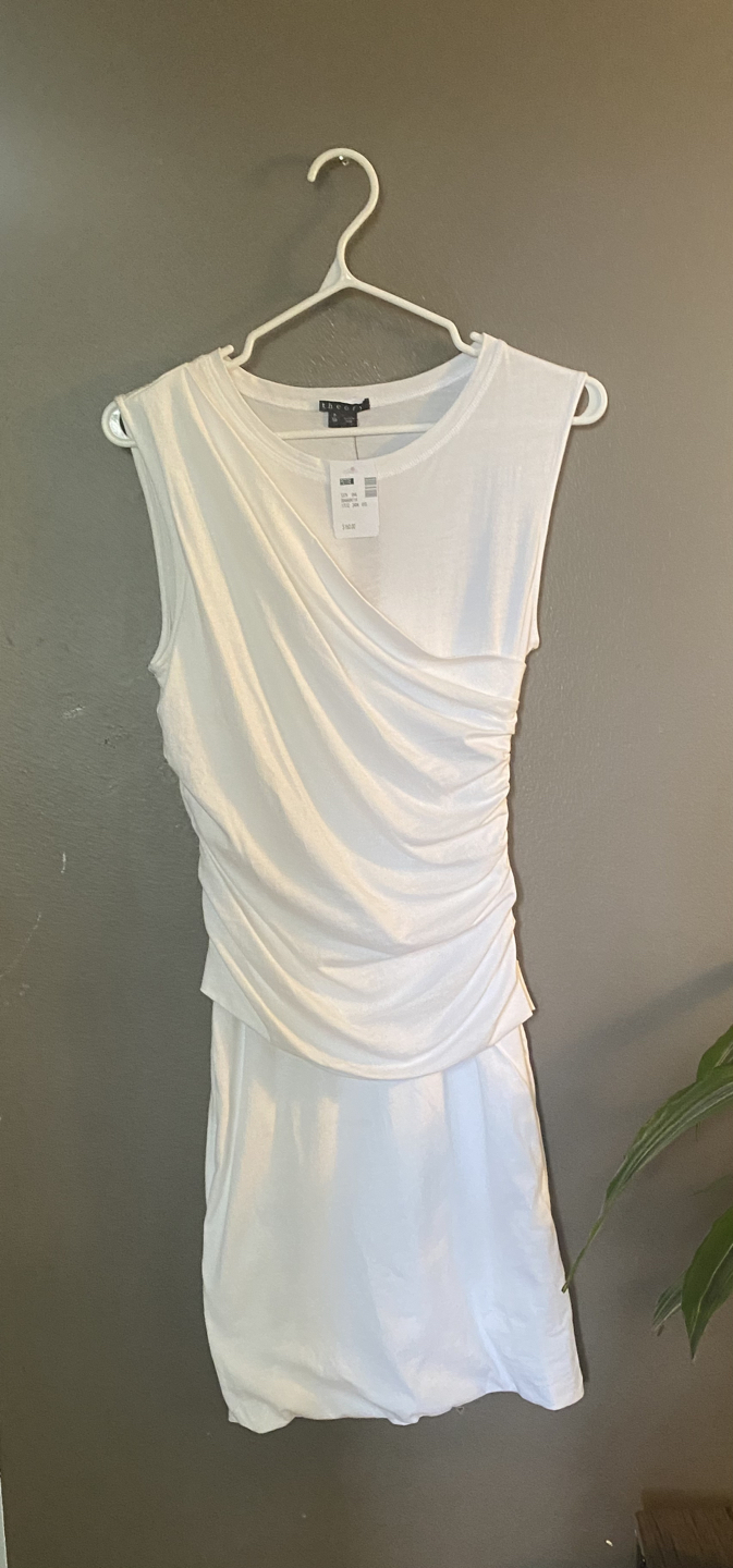 Theory Ruched T shirt dress- BNWT image indicator(4)