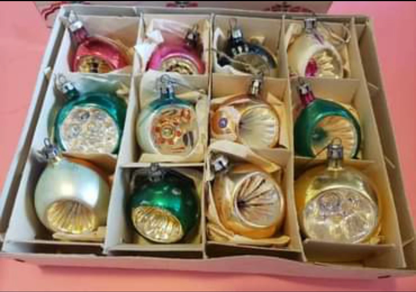 1950's/1960s christmas ornaments