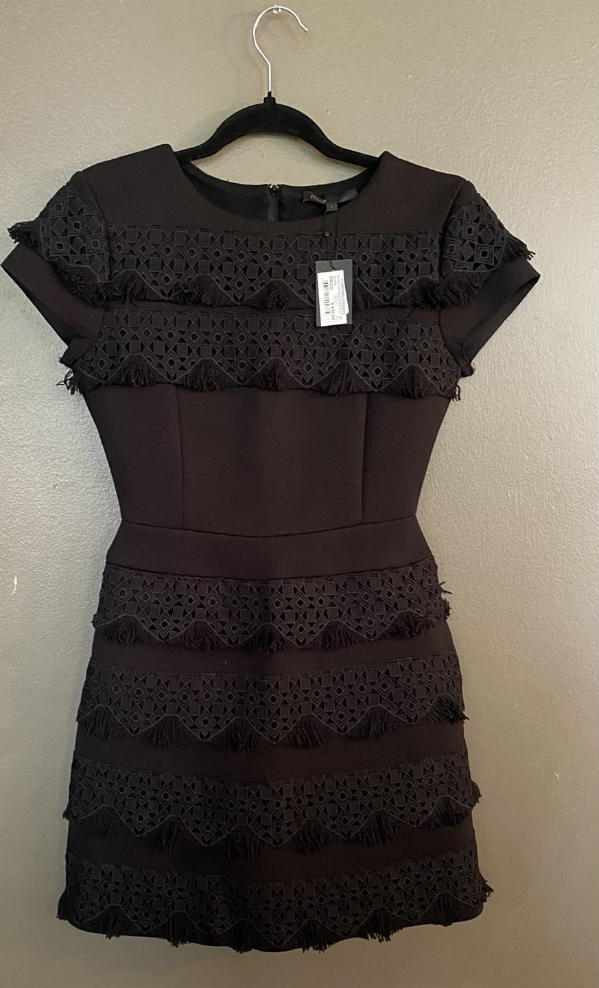 BNWT Maje Black dress thumbnail