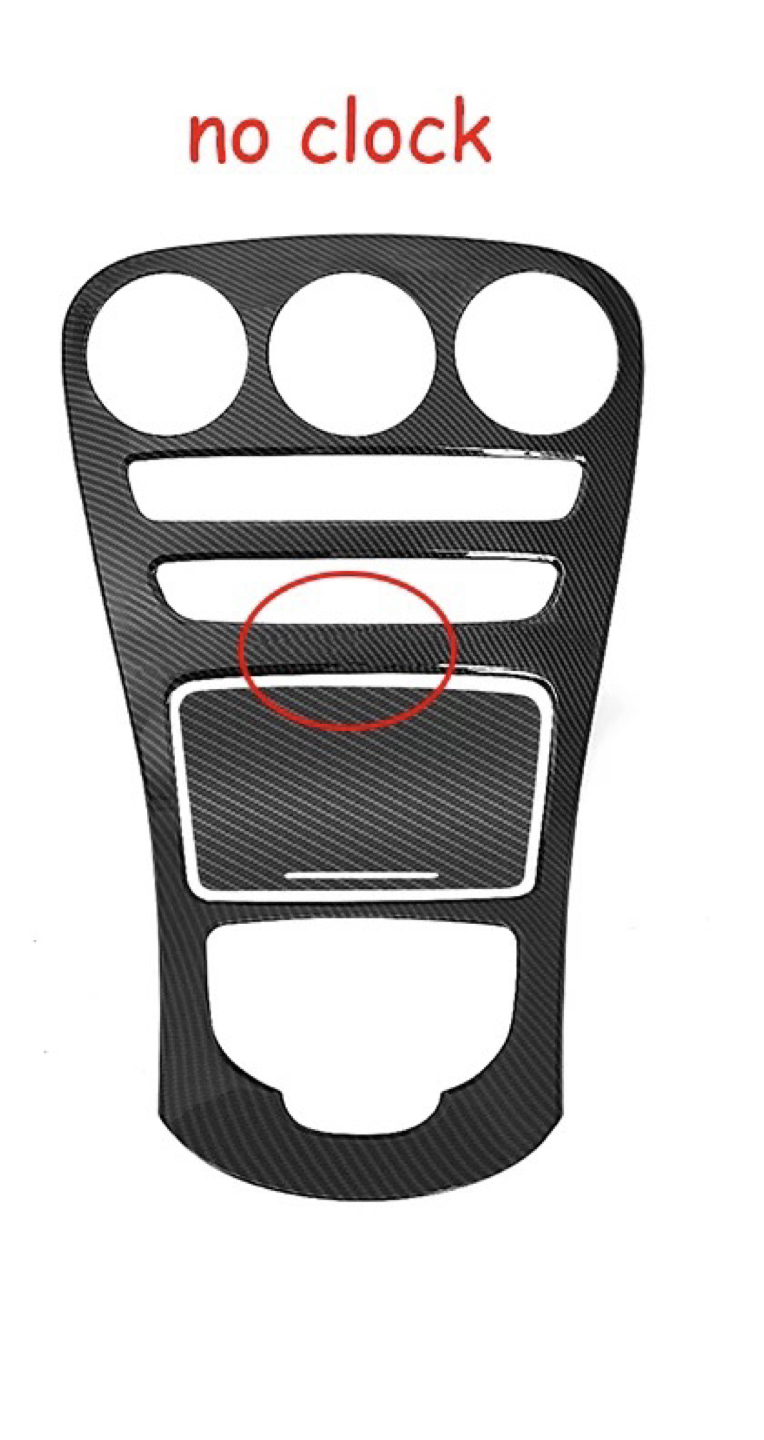 Grey Carbon fibre Mercedes console panel - photo 4