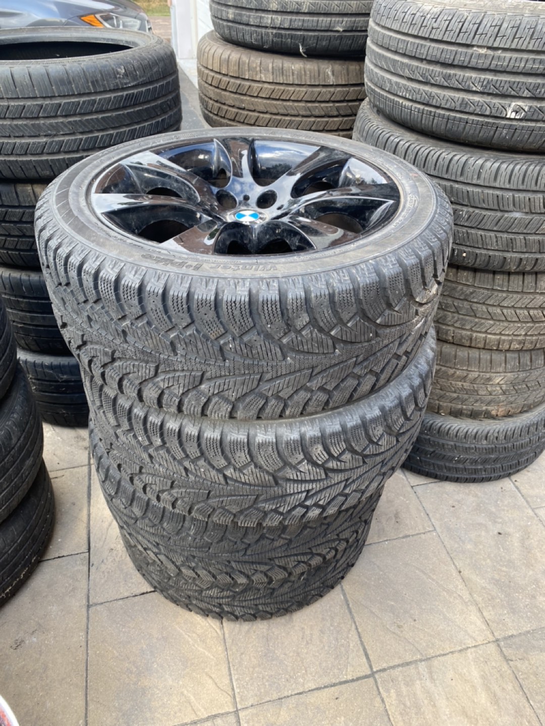 Bmw rims oem and tired 19 inch 3series - photo 2