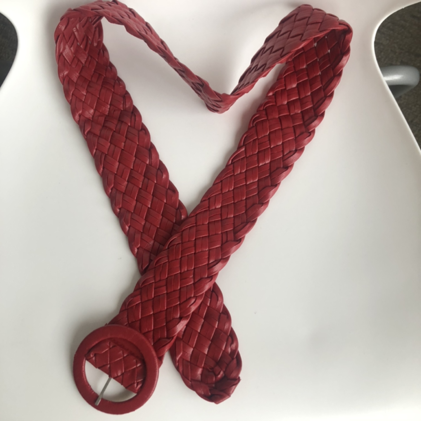 Red Statement Belt