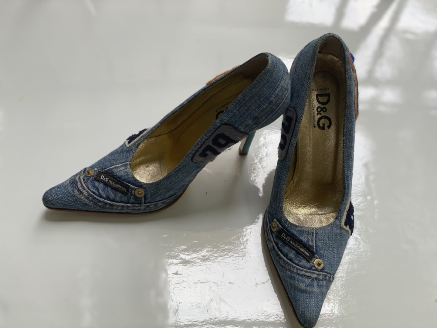 Dolce Gabbana Denim Heels!⚡️ - photo 3