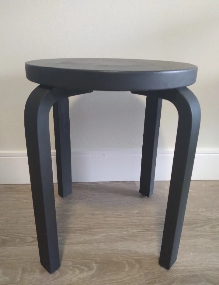 Wooden Side Table (Circular) Height: 45cm thumbnail