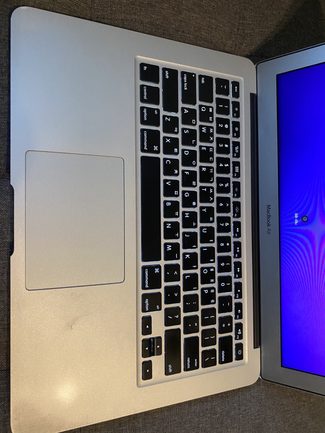 Macbook Air 2017 13 inch i5 256G 8G with Korean Keyboard - photo 5