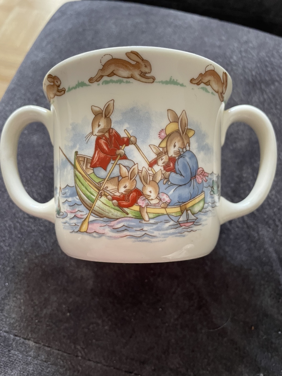 Royal Doulton Bunnykins China cup vintage thumbnail
