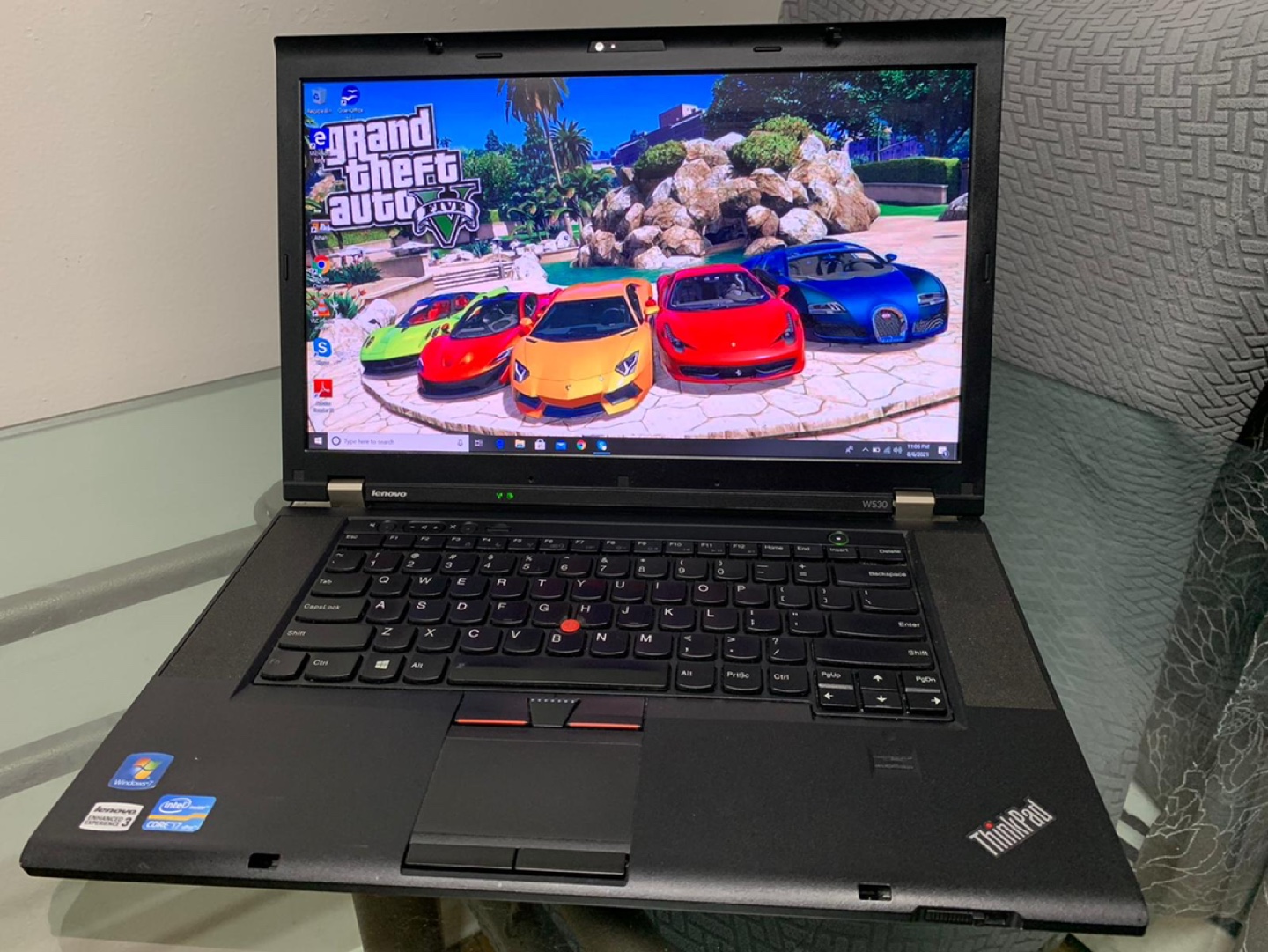 32 gb Ram i7 Quad Core Lenovo Gaming 500 gb SSD 2 gig Graphics - photo 2