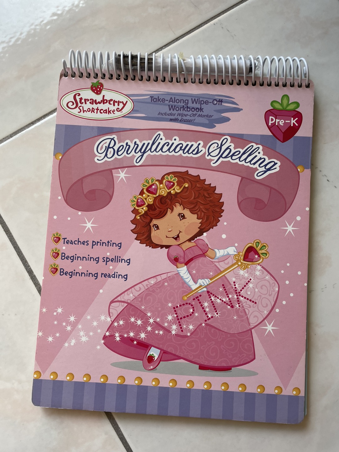 Brand new: Take alone wipe-off workbook