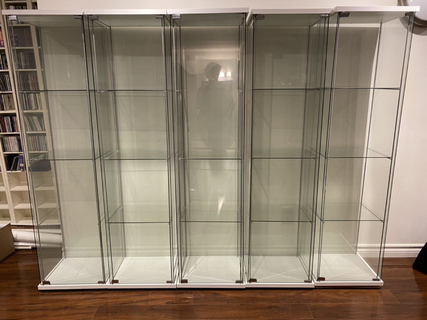 IKEA Detolf glass cabinets - photo 2