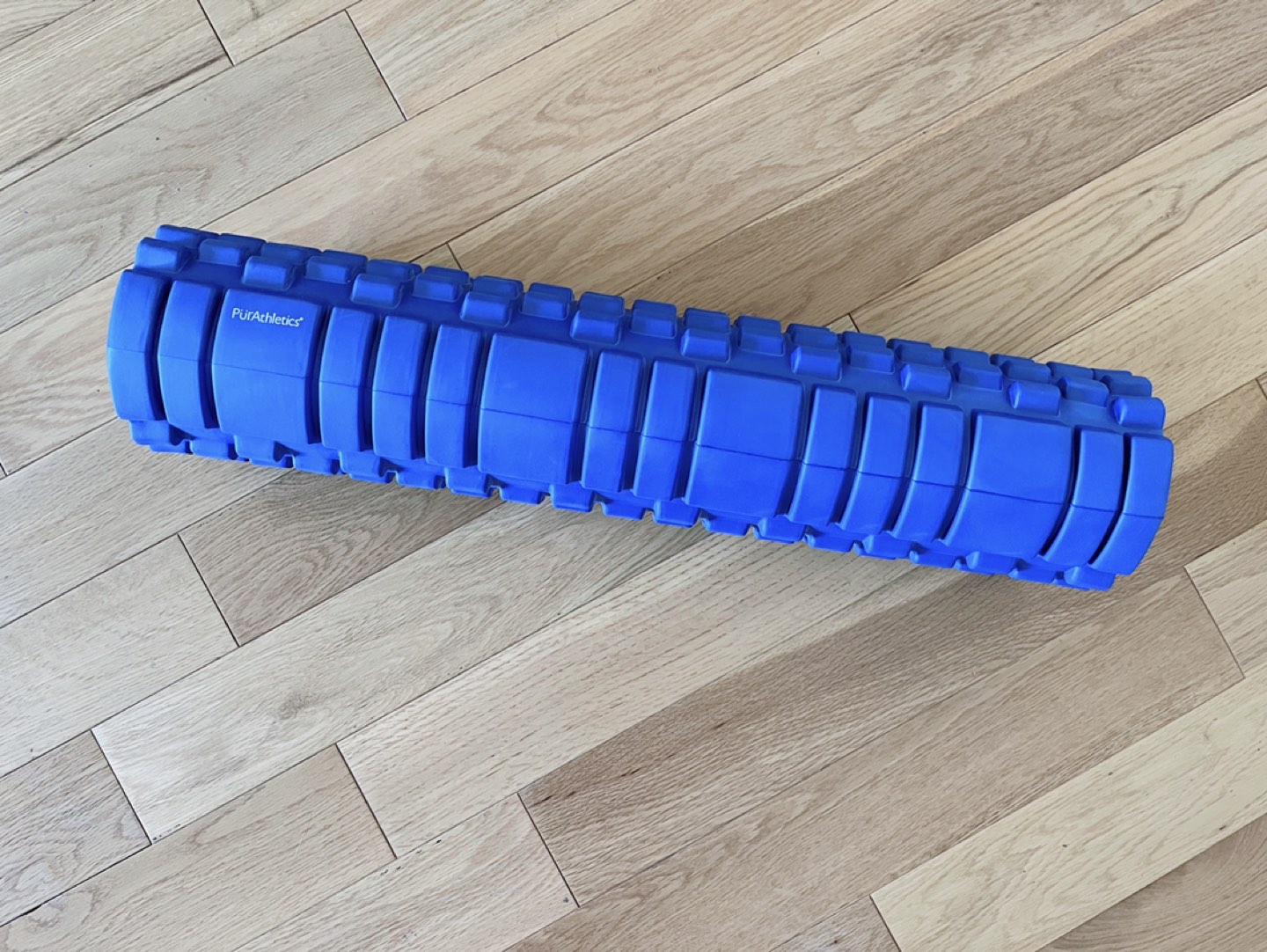 PurAthletics Textured Foam Roller - 24” - Blue thumbnail