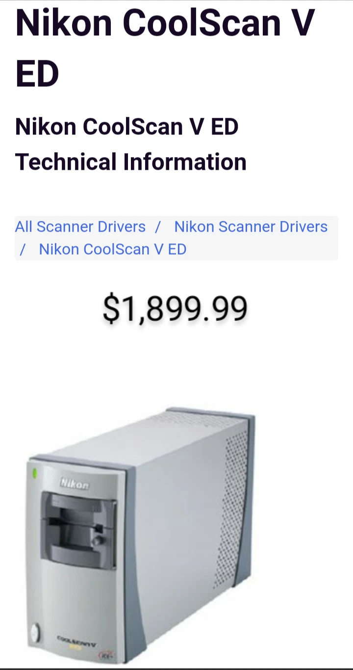 Nikon Film Scanner & Film Adapter thumbnail